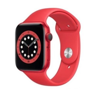 Apple Watch Series 6 (GPS) Red Aluminum Case / Red Sport Band
