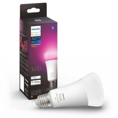 Philips 15W A67 1600lm White and Color Ambiance LED E27 Bulb