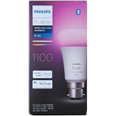 Philips Hue A60 B22 11W Smart LED Globe 1100lm